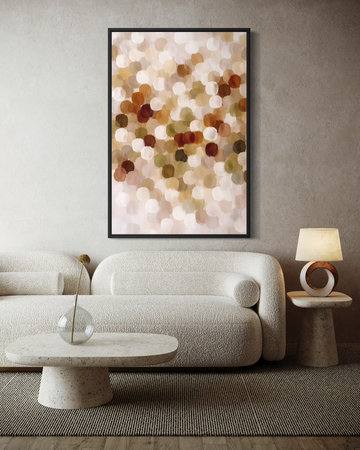 1900 - Quadro Abstrato Alegria Suave