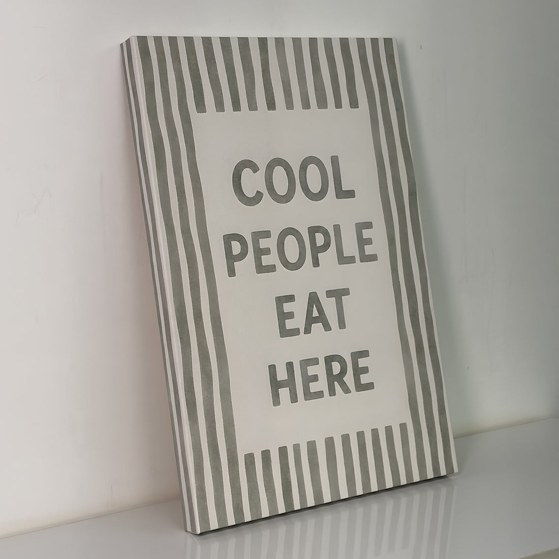 1901 - Quadro Cool people eat here