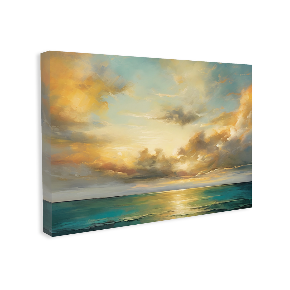 0197 - Quadro Pintura Sunset