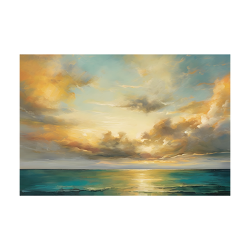 0197 - Quadro Pintura Sunset