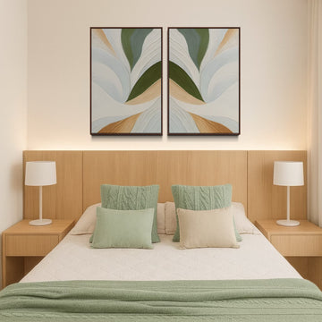 2252 - Dupla de Quadros Trama