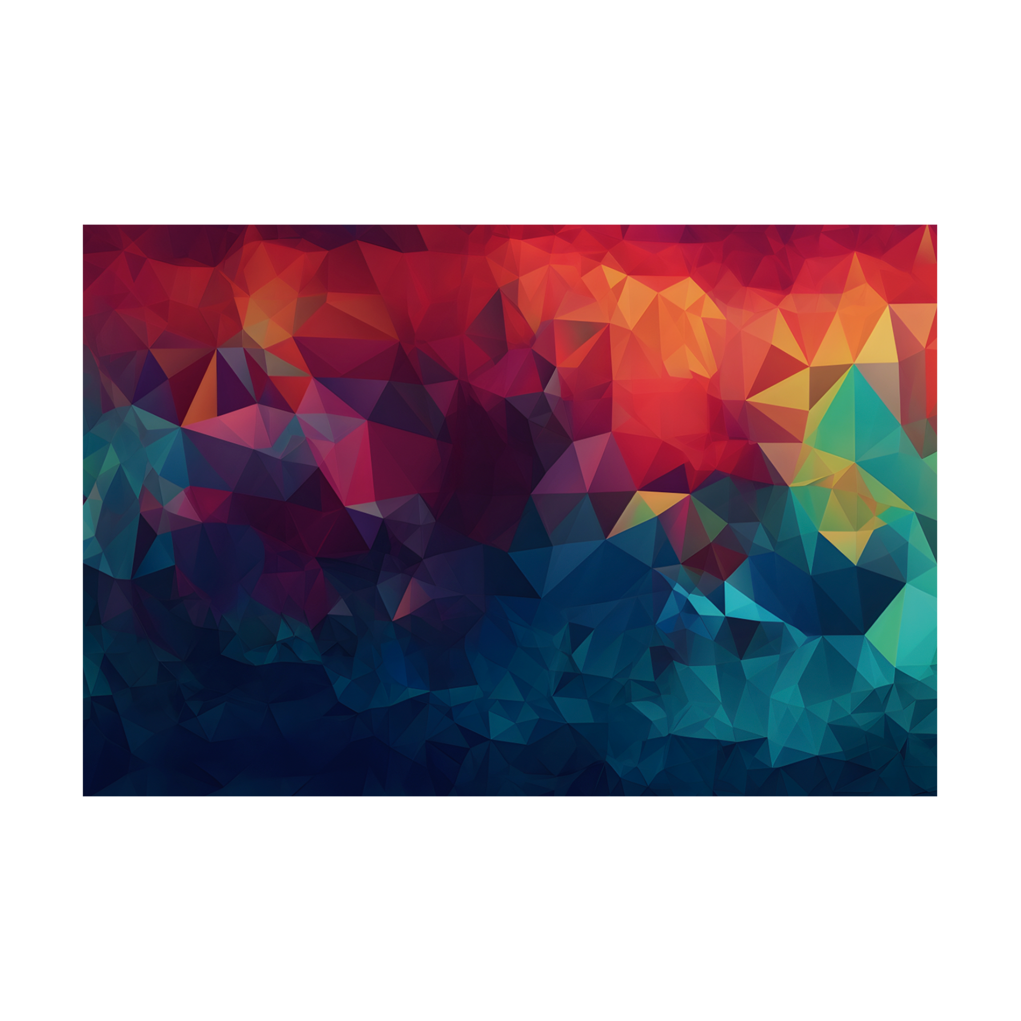 0227 - Quadro Color Geo