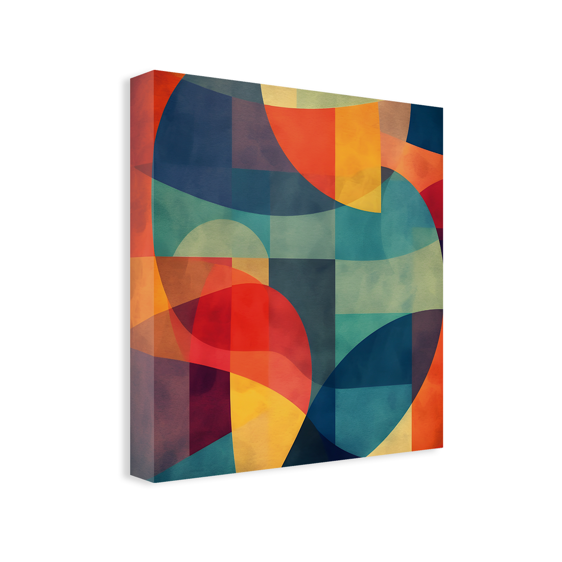 0254 - Quadro Color Shapes