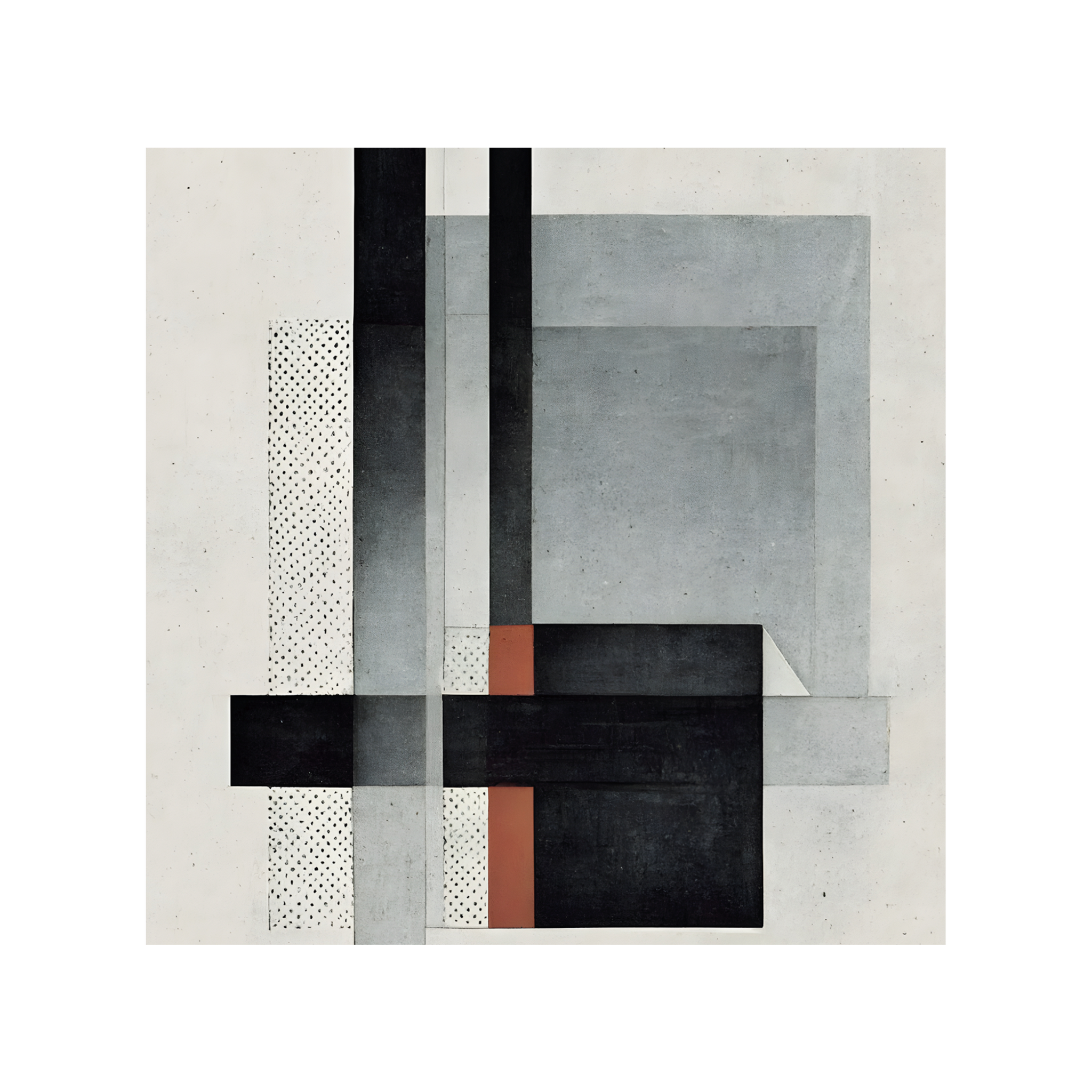 0260 - Quadro Architectural Squares 1