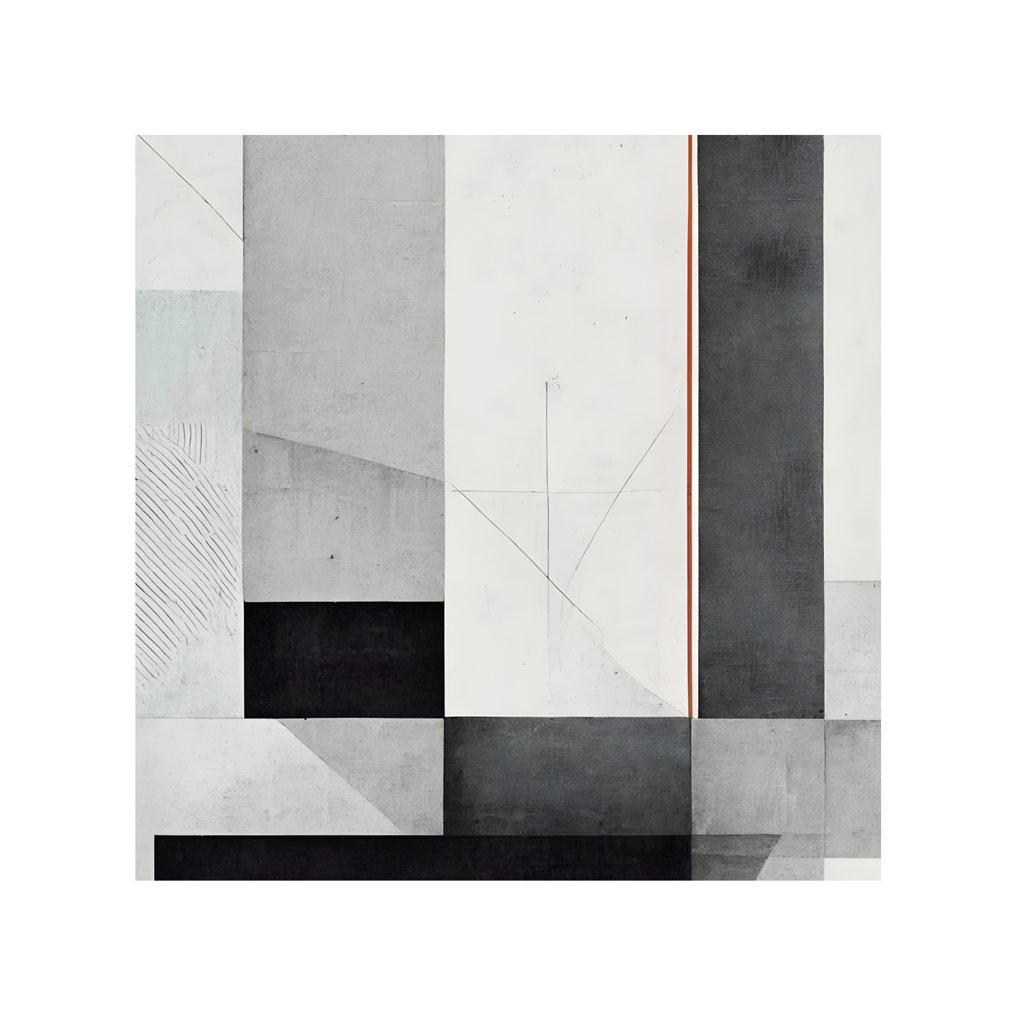 0261 - Quadro Architectural Squares 2