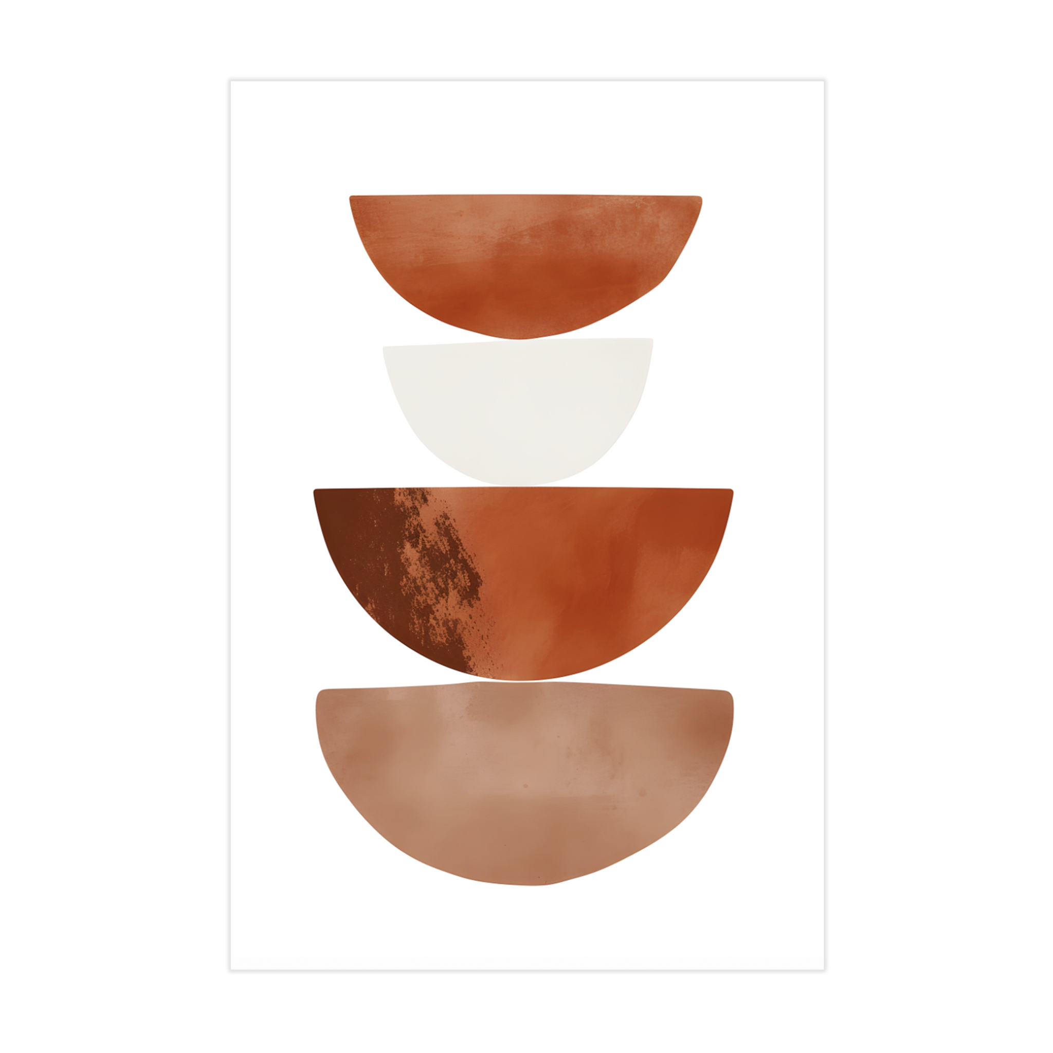 0270 - Quadro Orange Half Moon 1