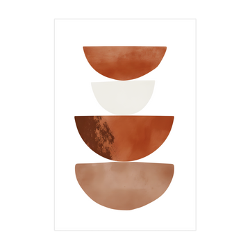 0270 - Quadro Orange Half Moon 1