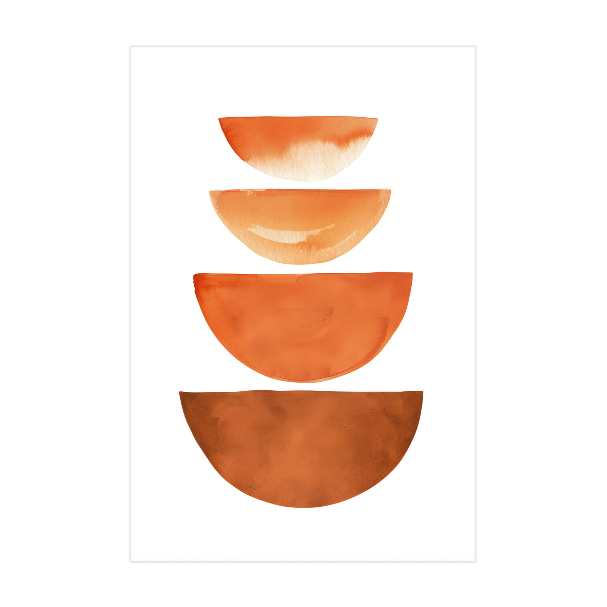 0271 - Quadro Orange Half Moon 2