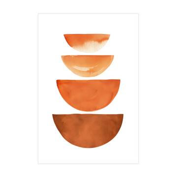 0271 - Quadro Orange Half Moon 2