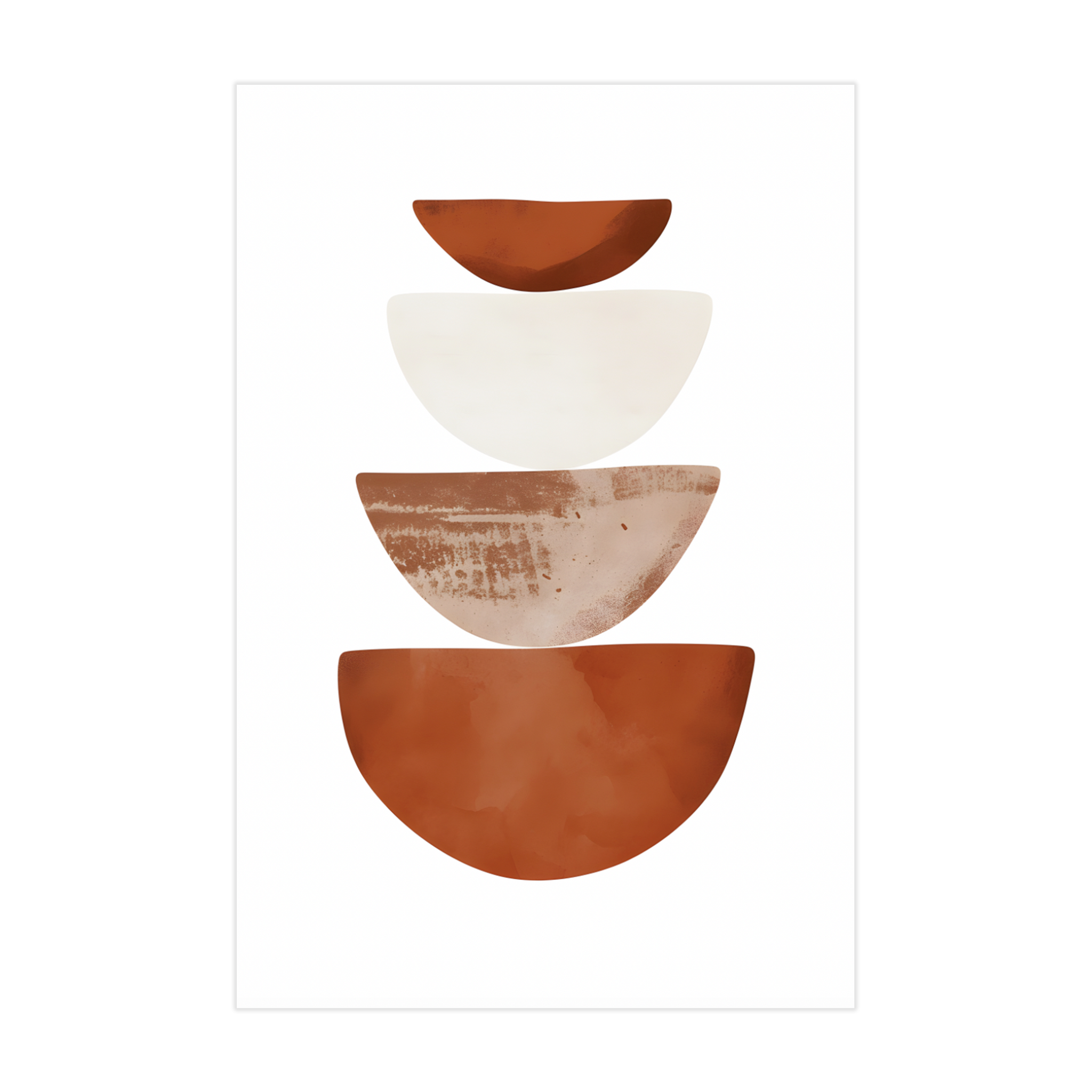 0272 - Quadro Orange Half Moon 3