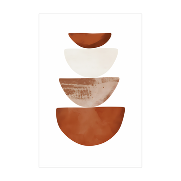 0272 - Quadro Orange Half Moon 3