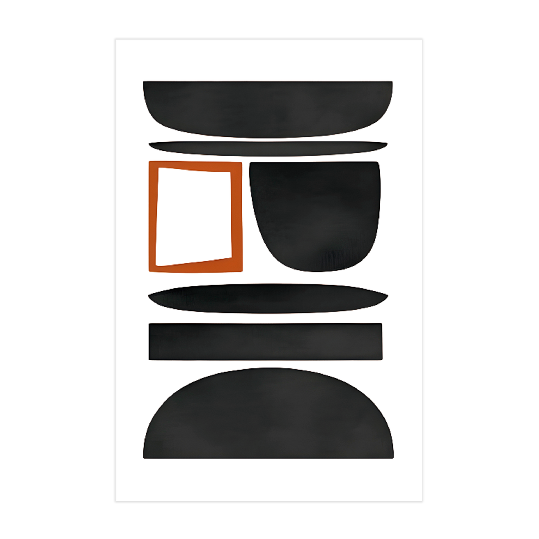 0289 - Quadro Abstrato Torre Geométrica 2