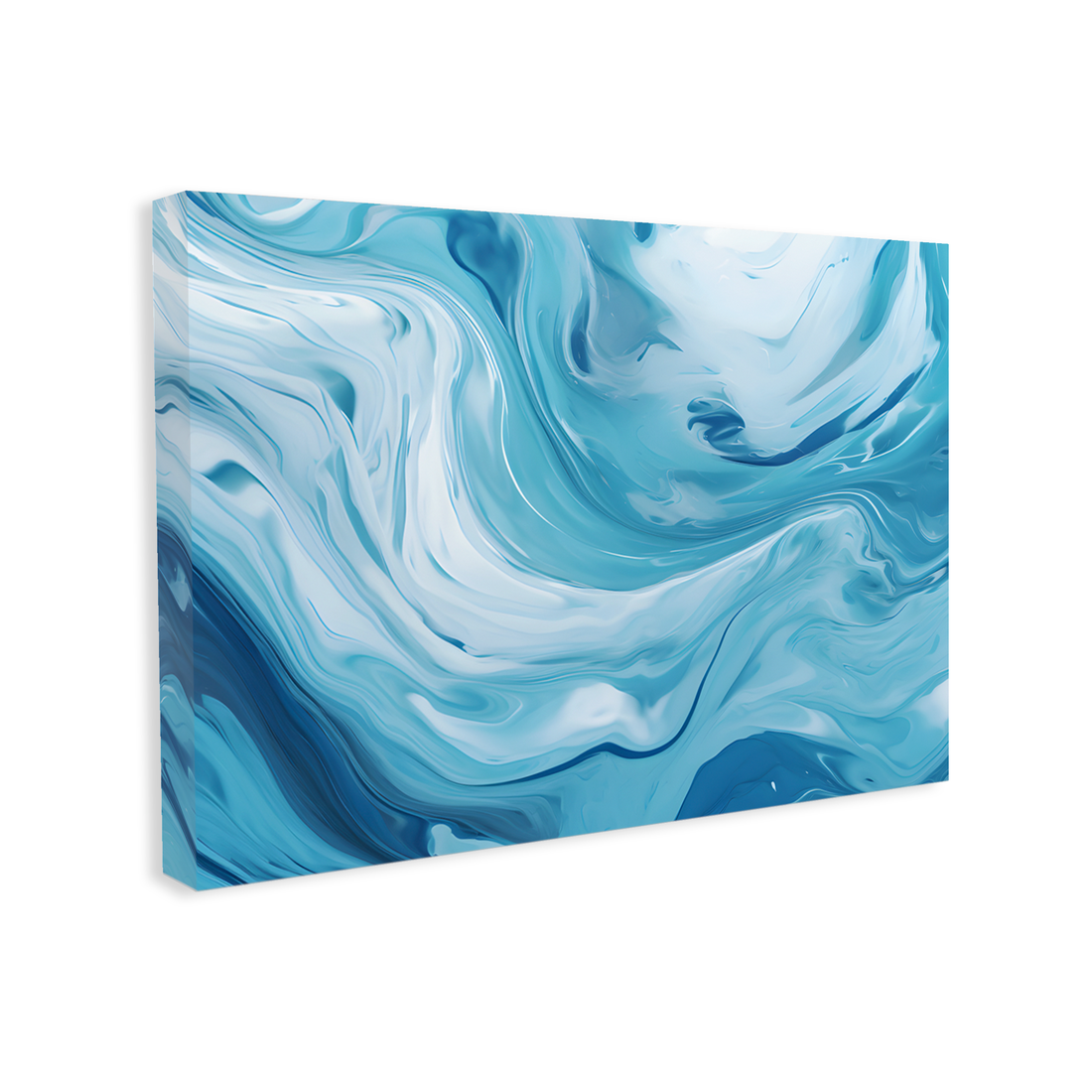 0030 - Quadro Azul Fluído