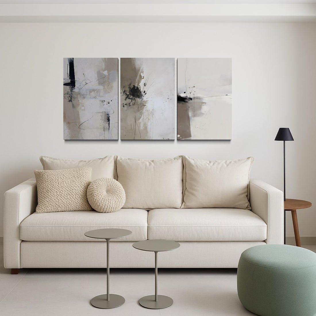 3043 - Trio de Quadros Minimalistas