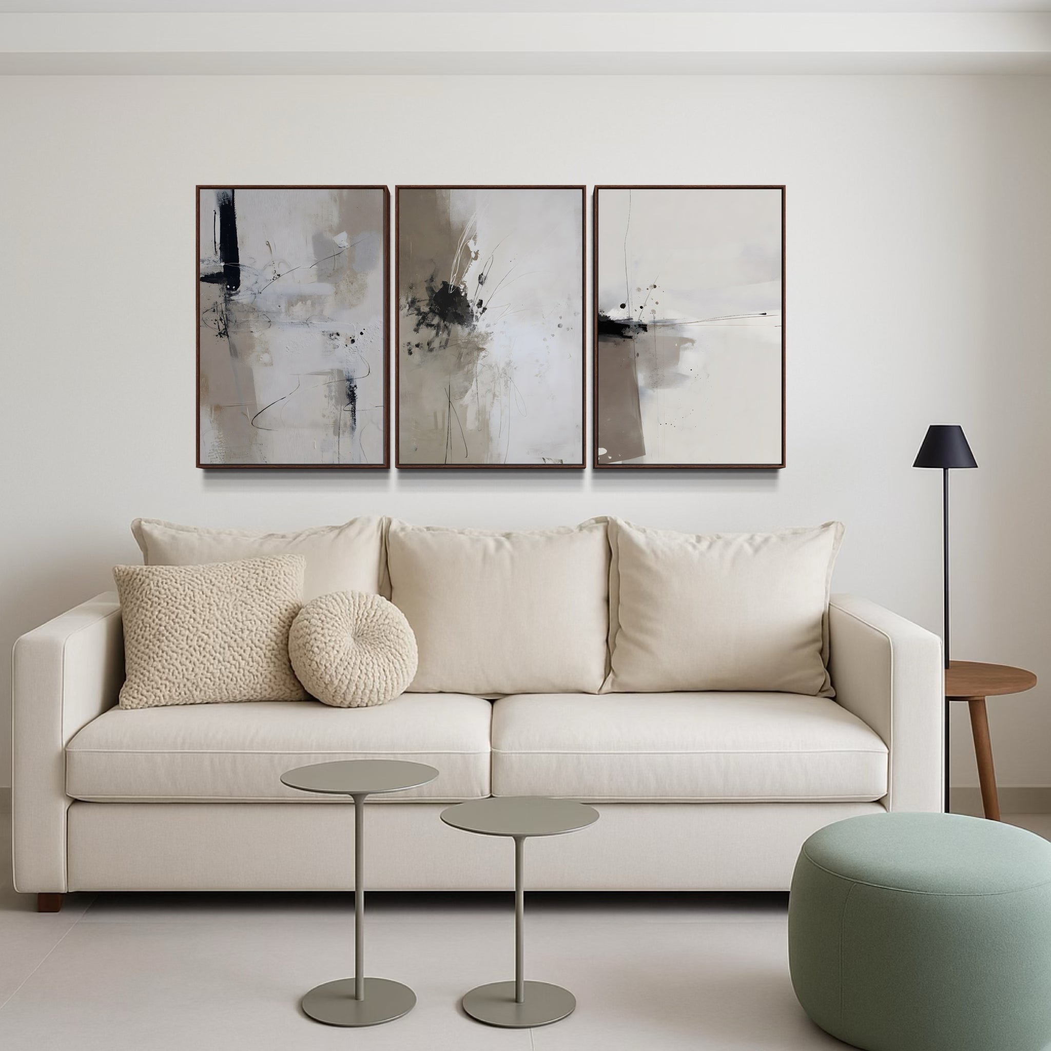 3043 - Trio de Quadros Minimalistas