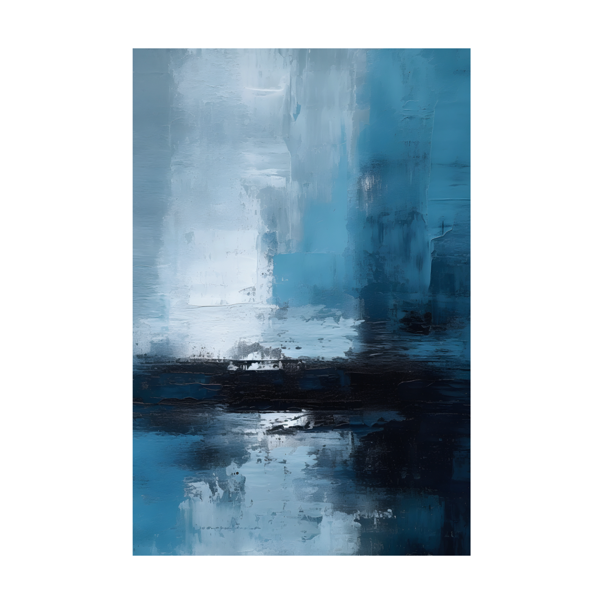 0031 - Emoção Azul Quadro
