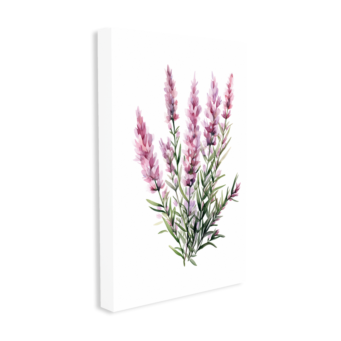 0325 - Quadro Lavanda Rosa