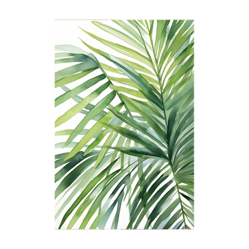 0330 - Quadro Pintura em Folhas