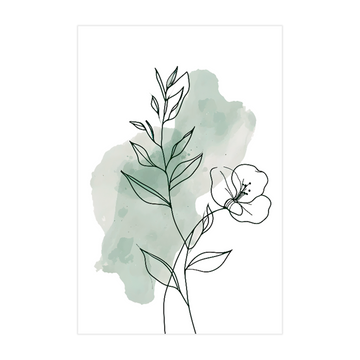 0349- Quadro Folhas Simples