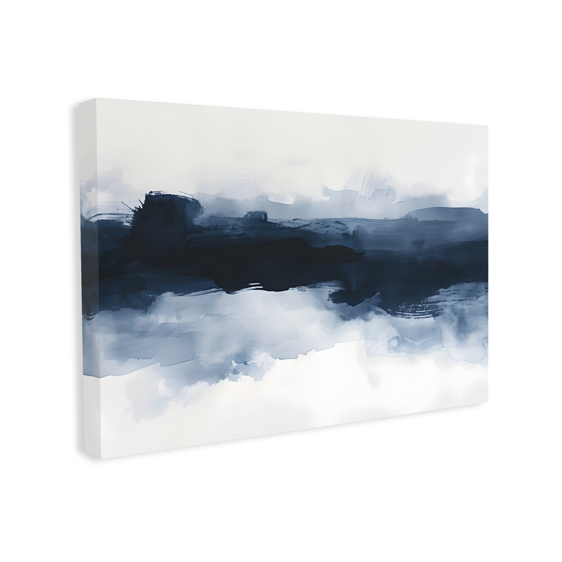 0035 - Quadro Corrente Marinha Abstrata