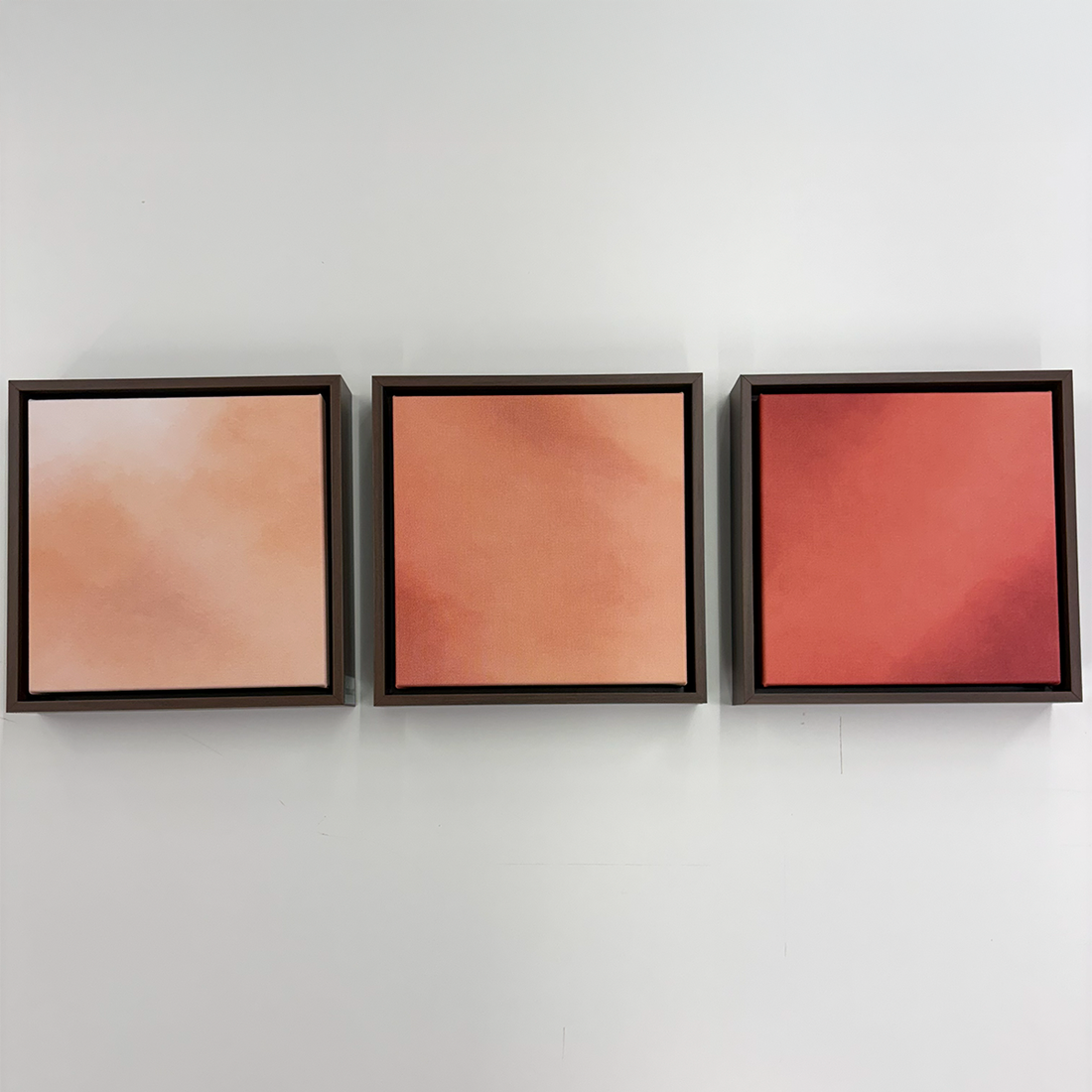 3502 - Trio de Quadros Aquarelada