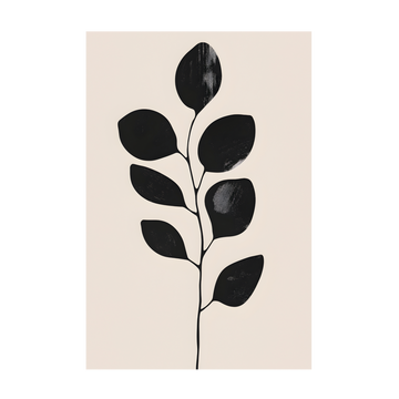 0353 - Quadro Planta Minimalista