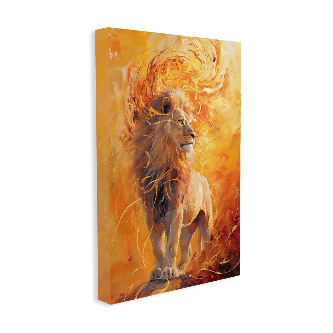 0364 - Quadro Fire Lion 1