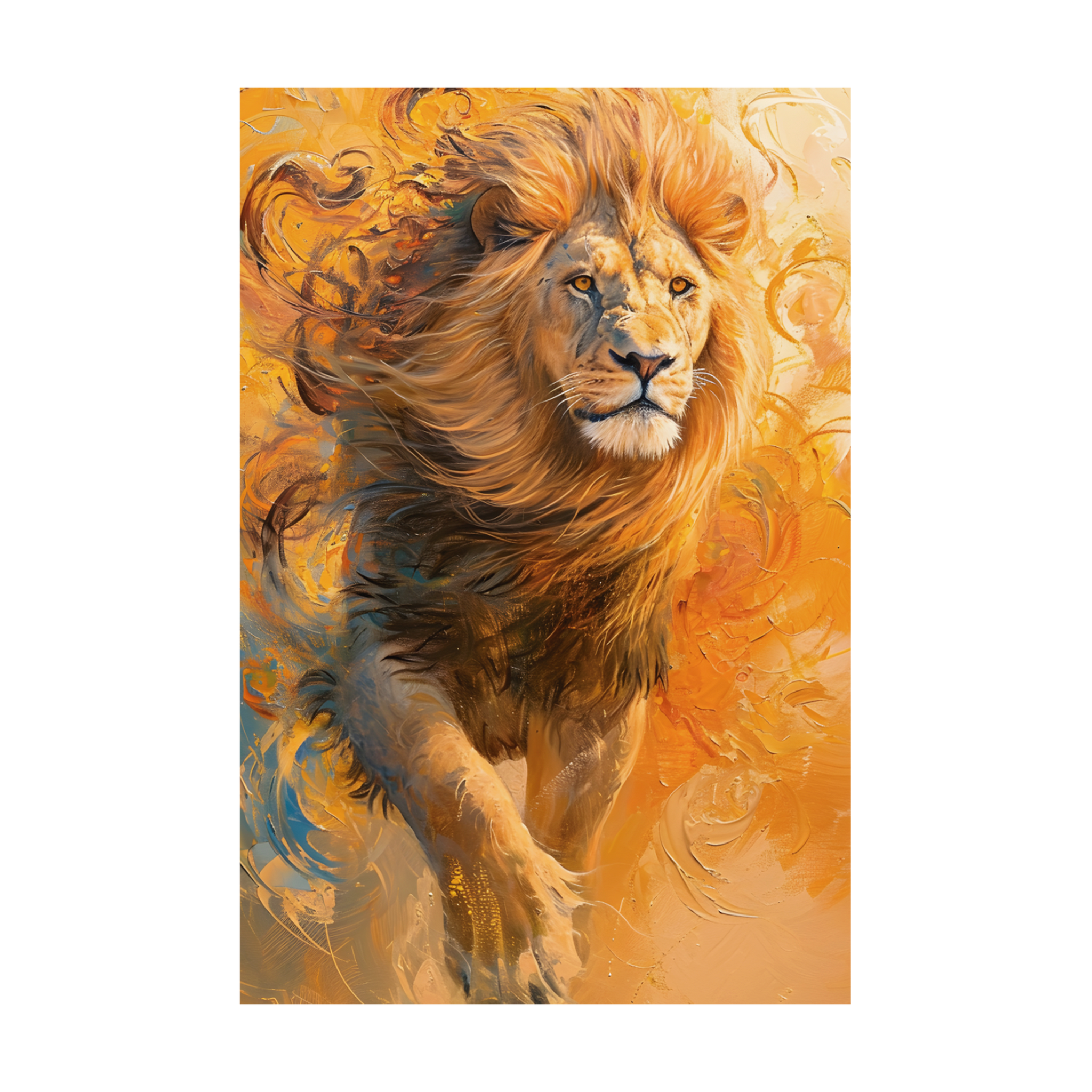 0365 - Quadro Fire Lion 2
