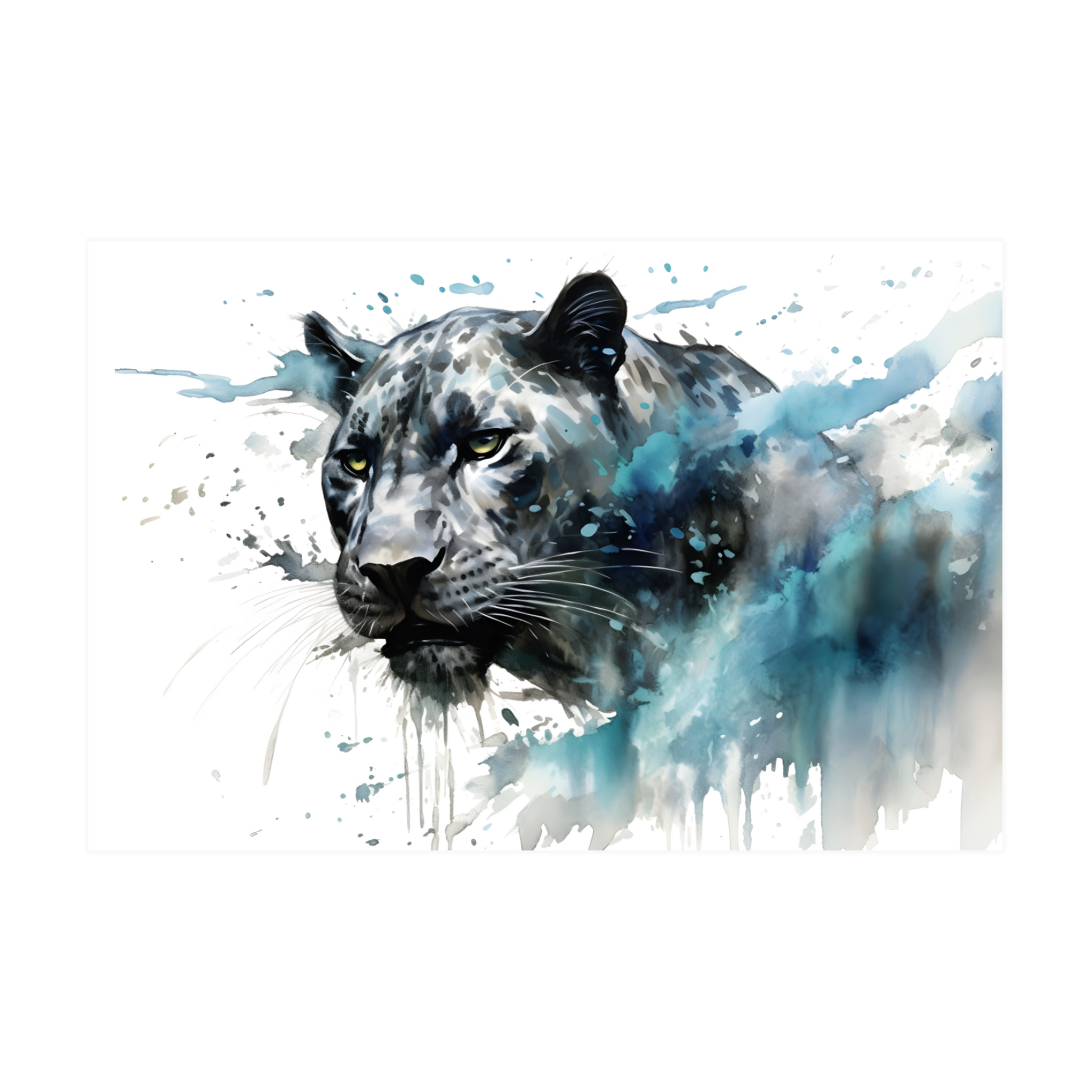 0368 - Quadro Pantera Azul 2