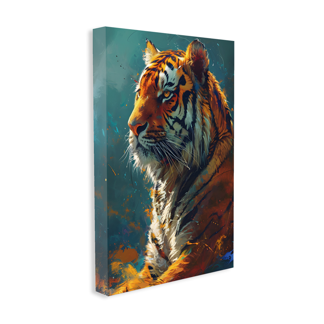0370 - Quadro Artistico Tigre 2