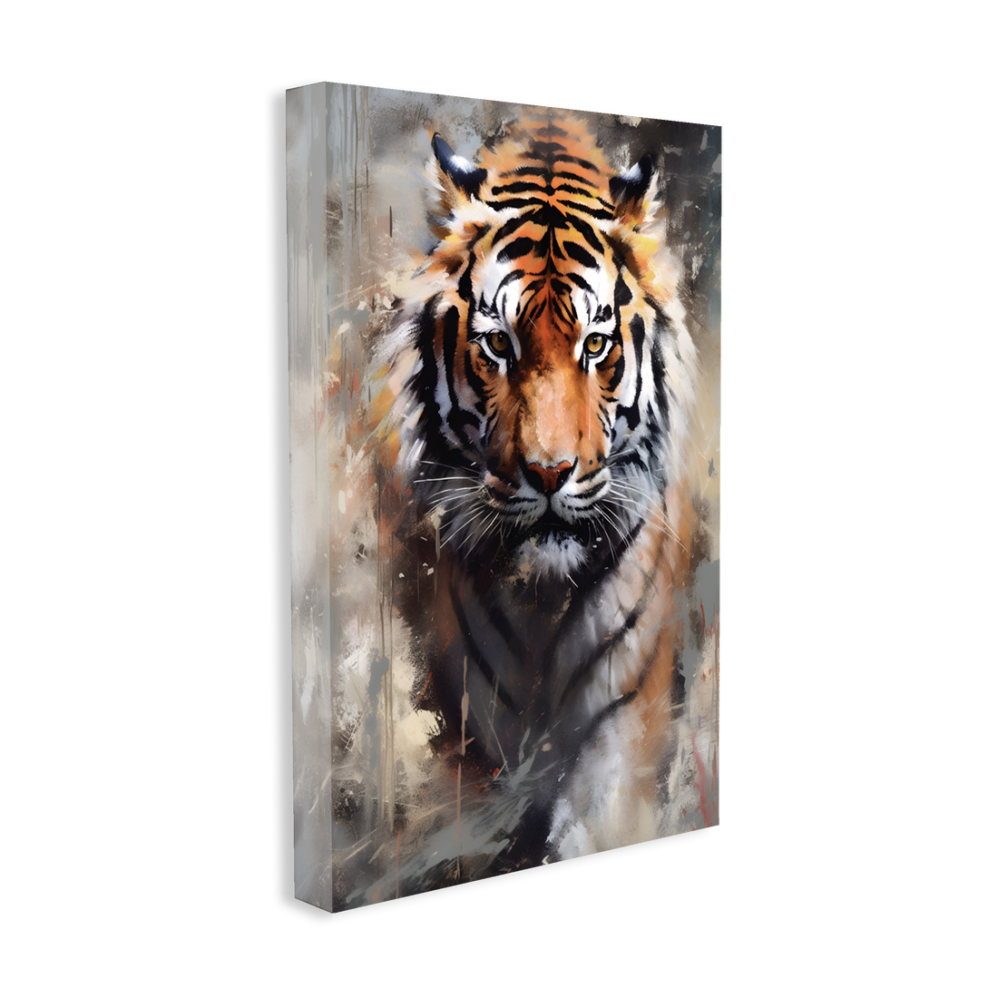 0371 - Quadro Pintura Tigre