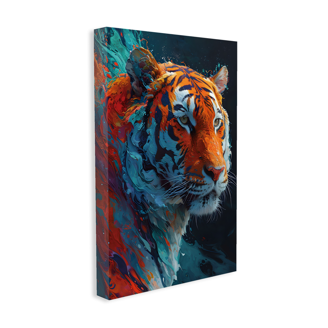 0372 - Quadro Artistico Tigre 3