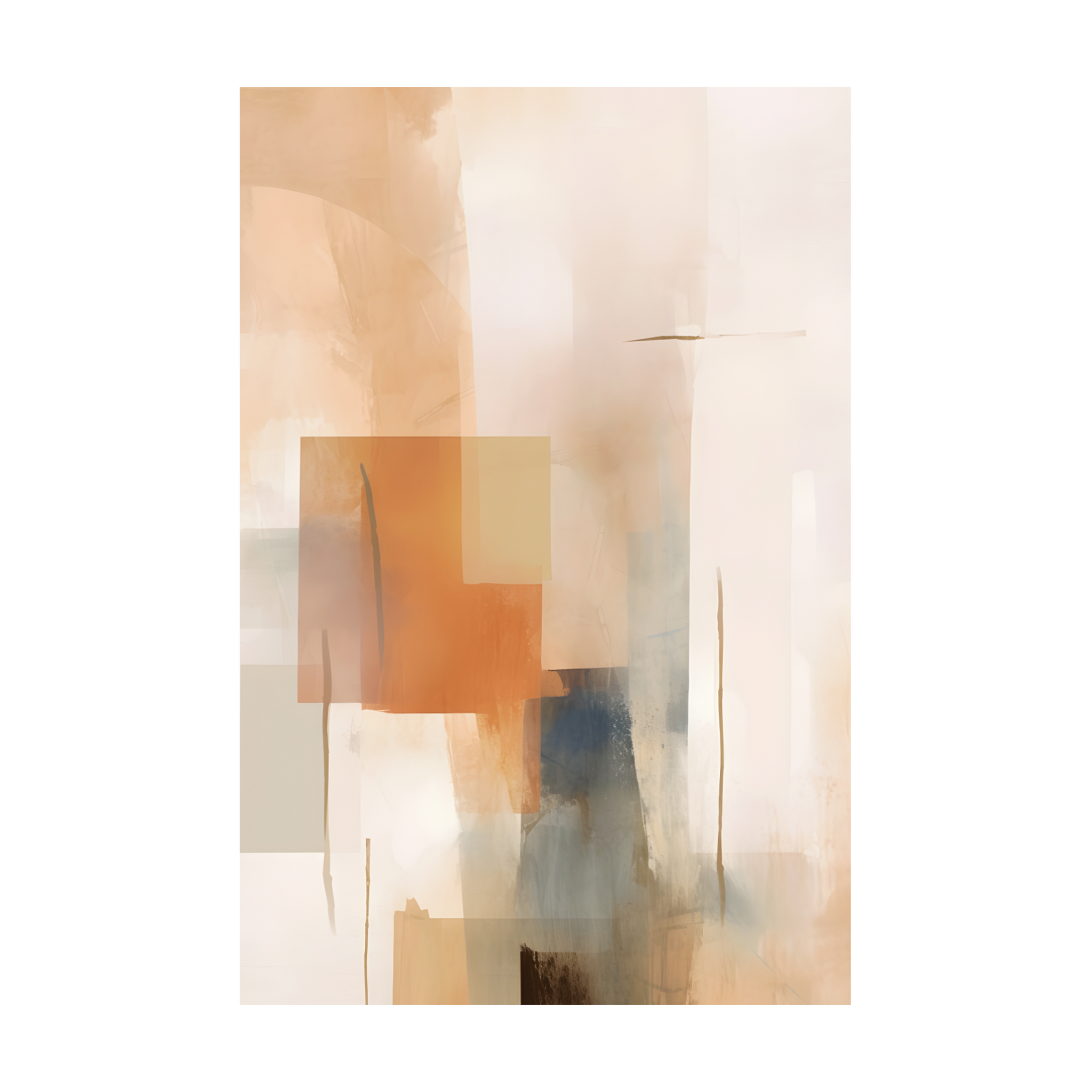 0385 - Square Modern Painting 3