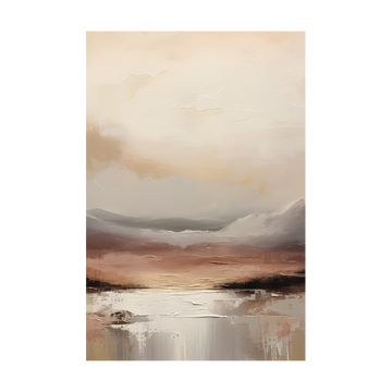 0046 - Quadro Textured Mountains 1