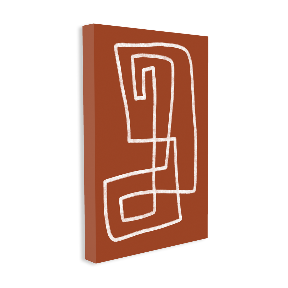0477 - Quadro Terracota Geo 1