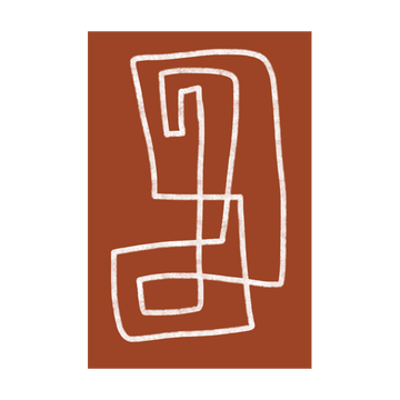 0477 - Quadro Terracota Geo 1
