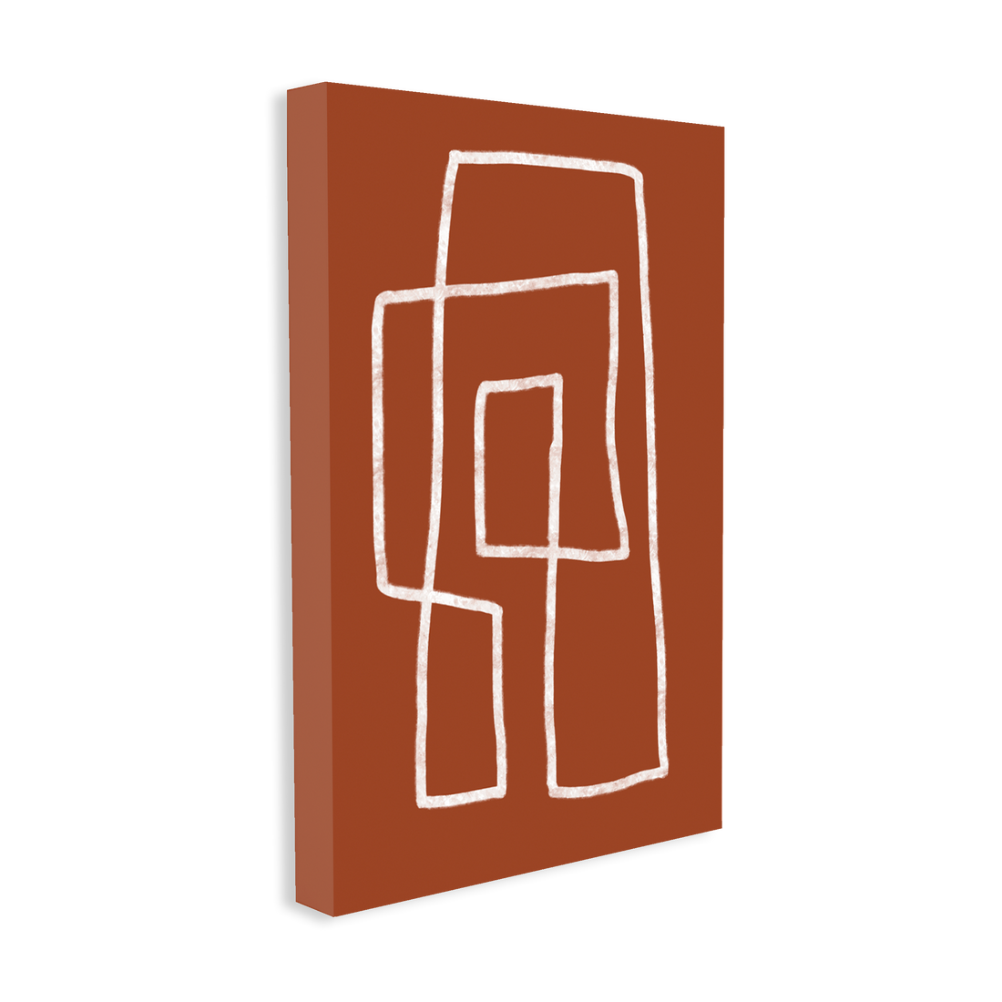 0478 - Quadro Terracota Geo 2