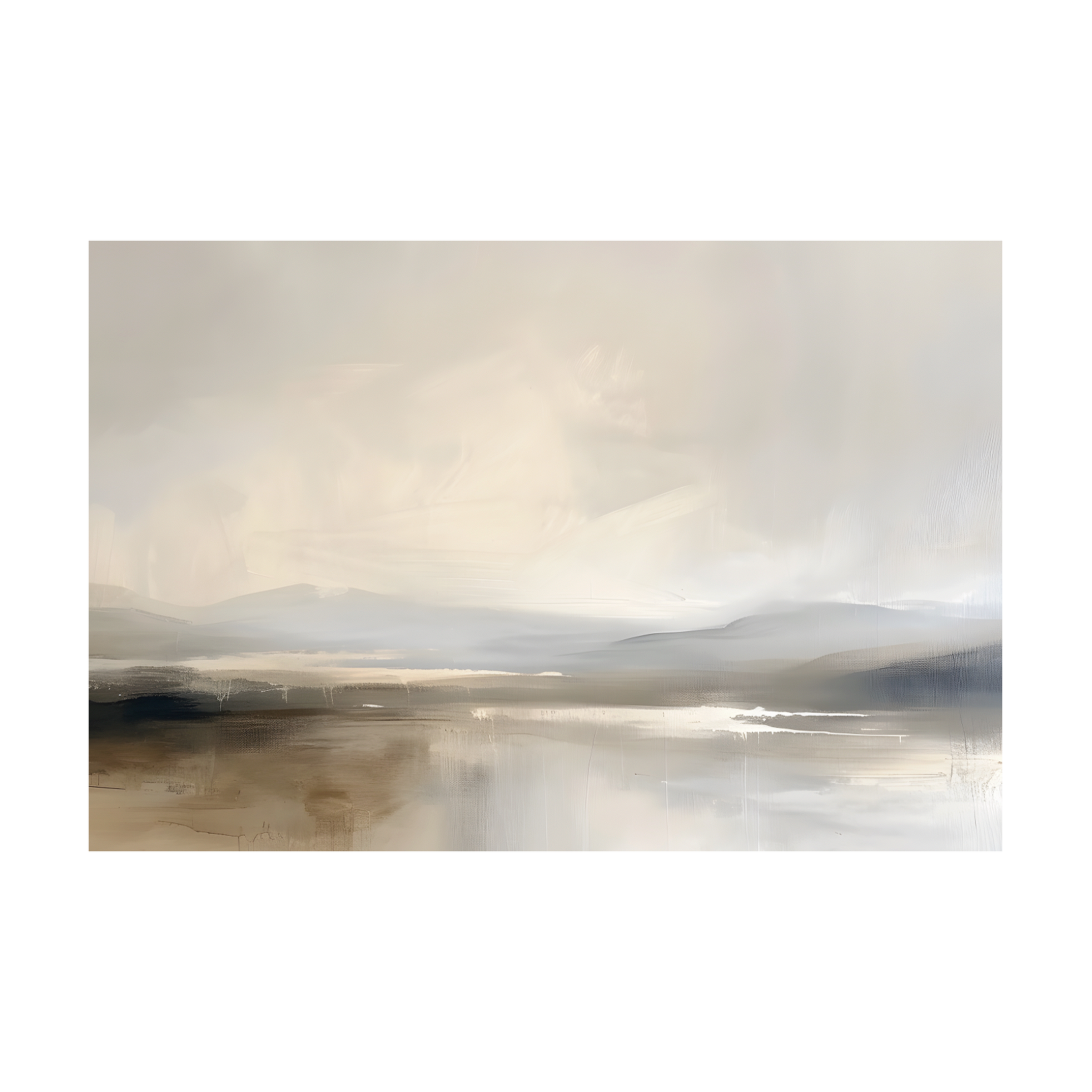 0049- Quadro Paisagem Abstrata 1