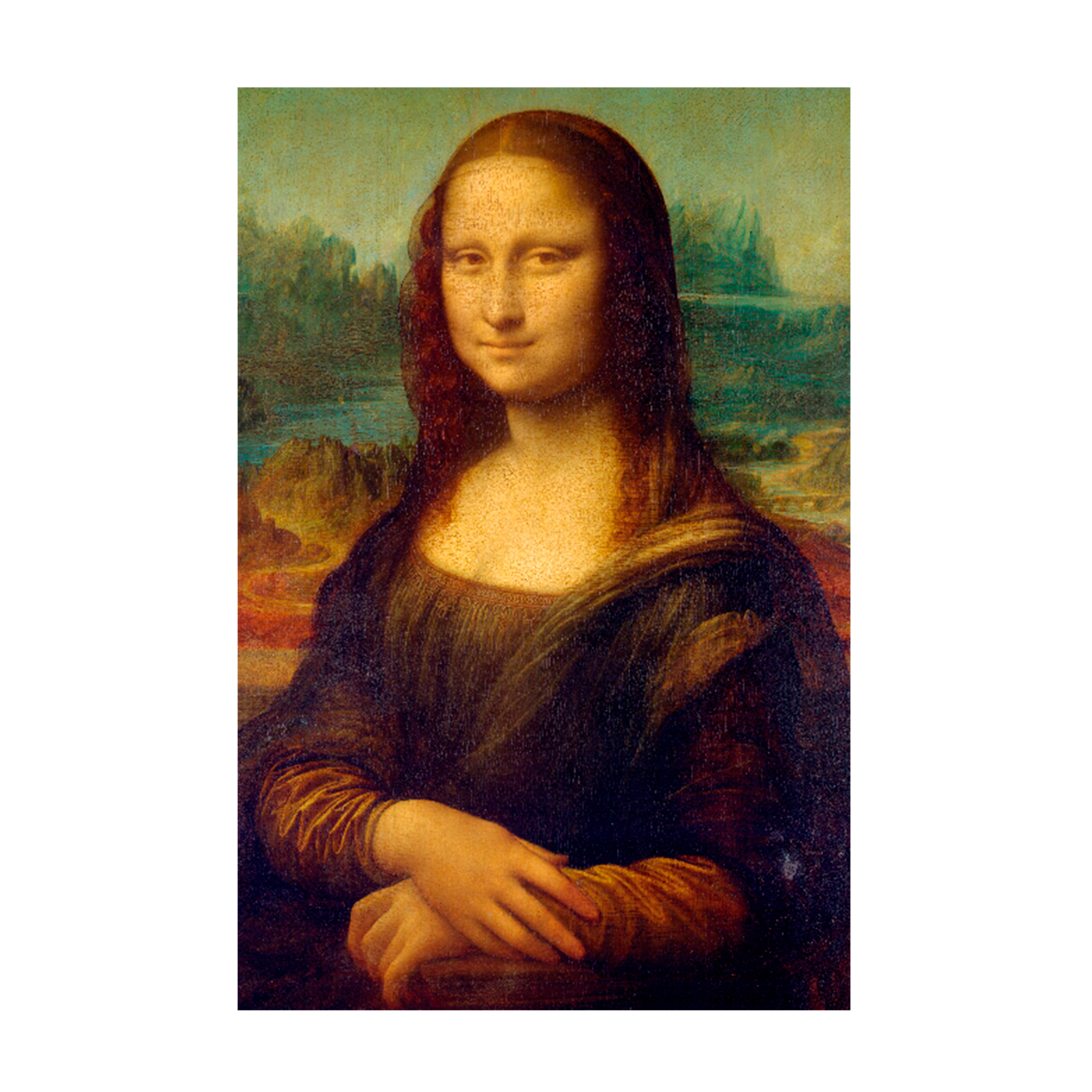 0545 - Quadro Monalisa - Da Vinci