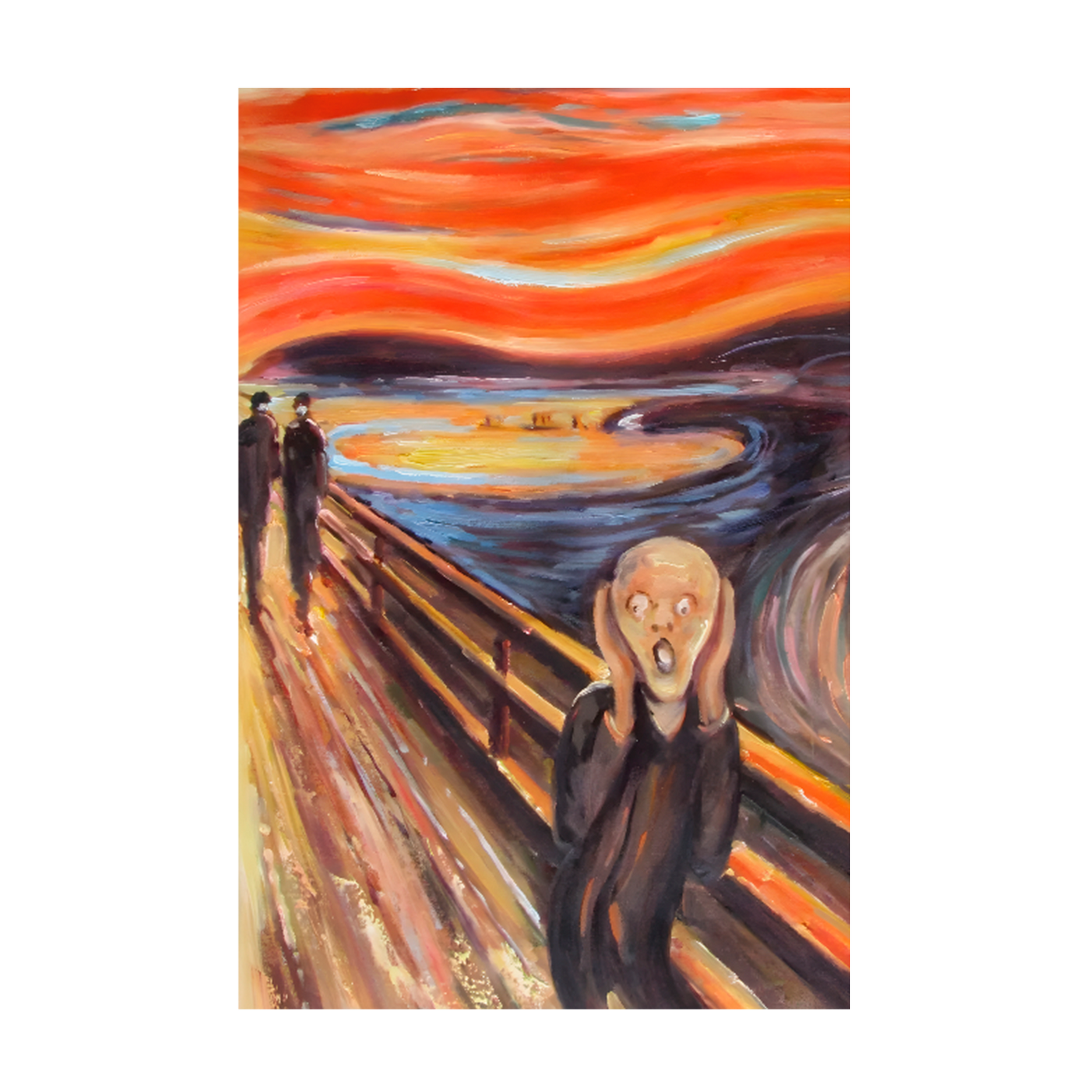 0547 Quadro O Grito - Edvard Munch