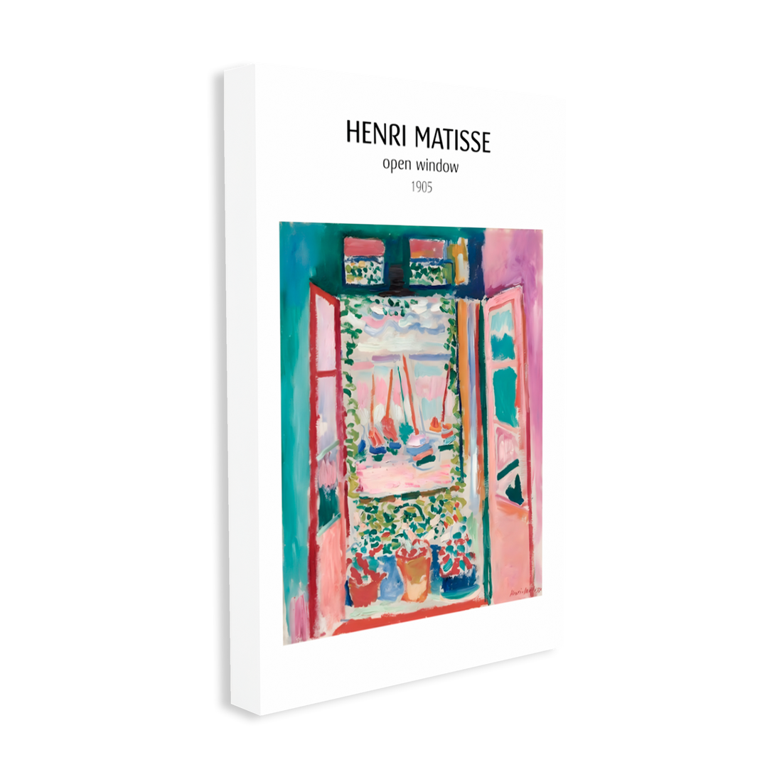 0570 - Quadro Open Window - Henry Matisse