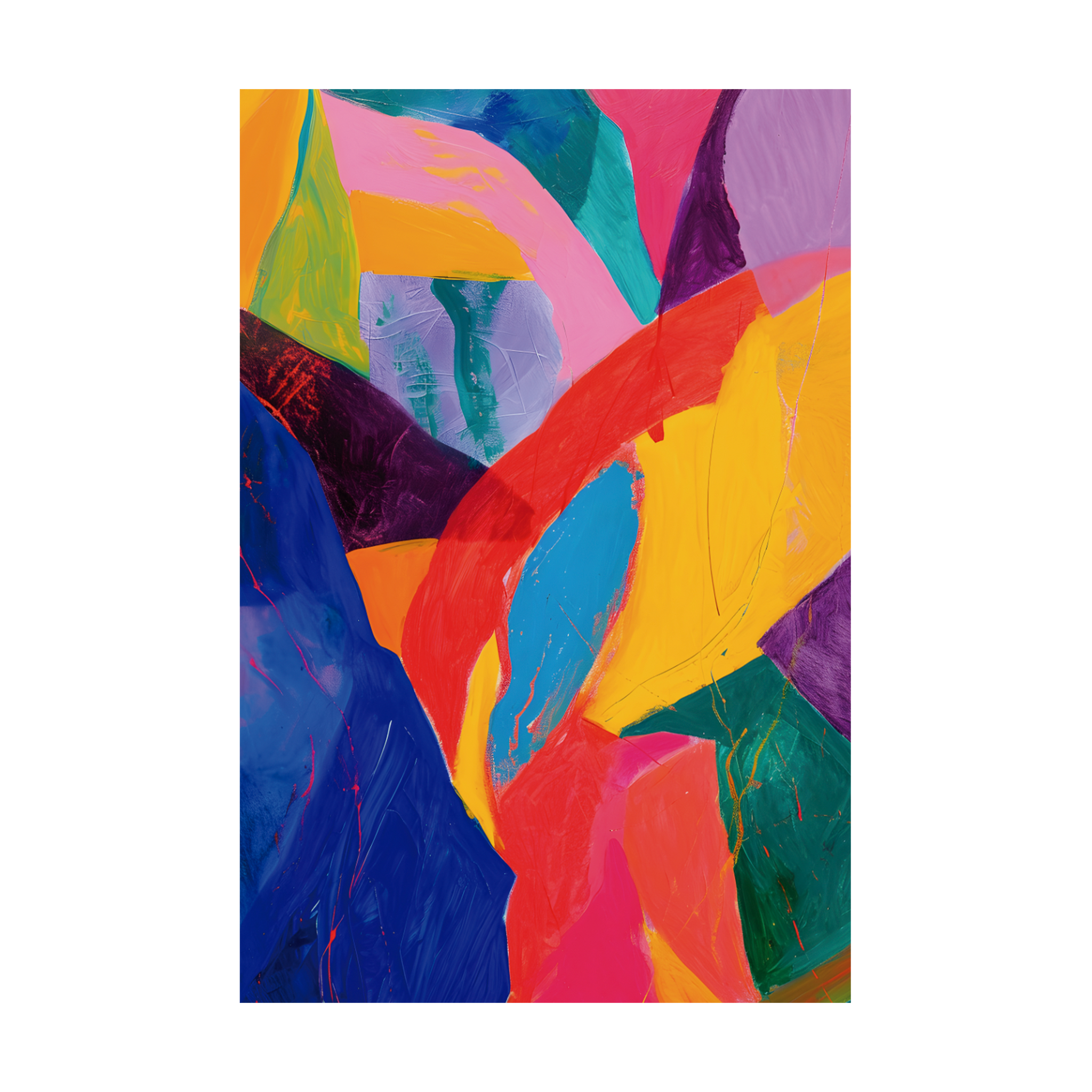 0575 - Quadro Salvador Abstrato