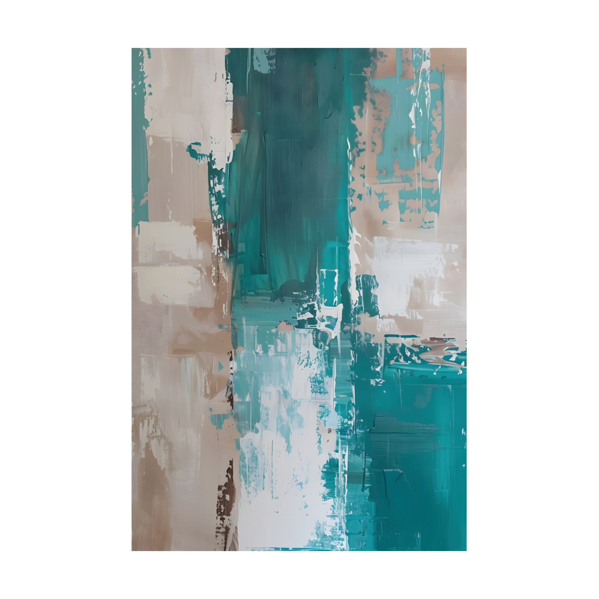 0577 - Quadro Textura Bicolor 2