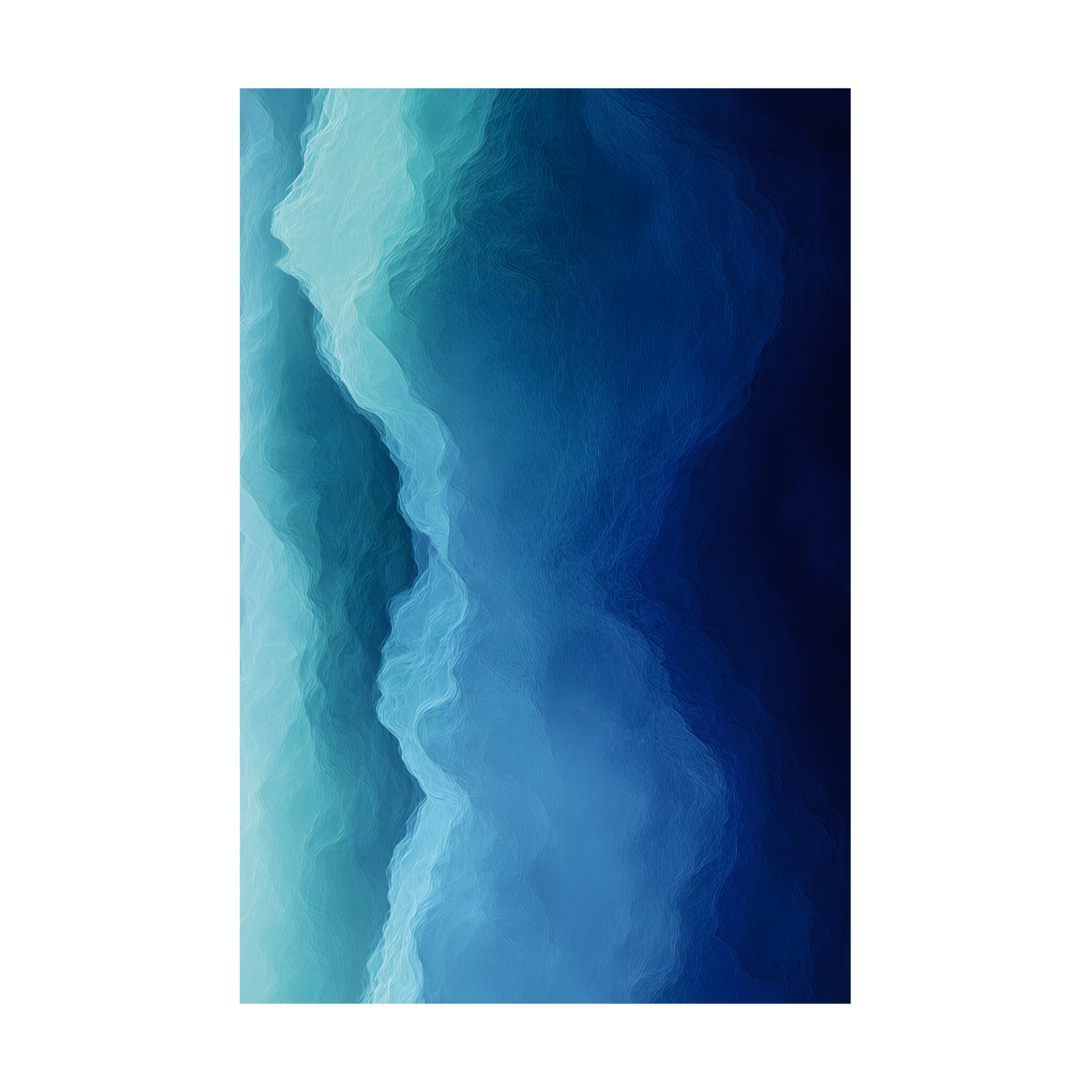 0581 - Quadro Avalanche Azul