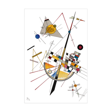 0593 - Quadro Delicada Tensão Nº 85 - 1923 - Kandinsky