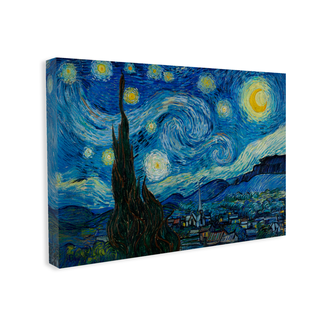 0615 - Quadro Noite Estrelada - Vincent van Gogh - 1889 - The Museum of Modern Art