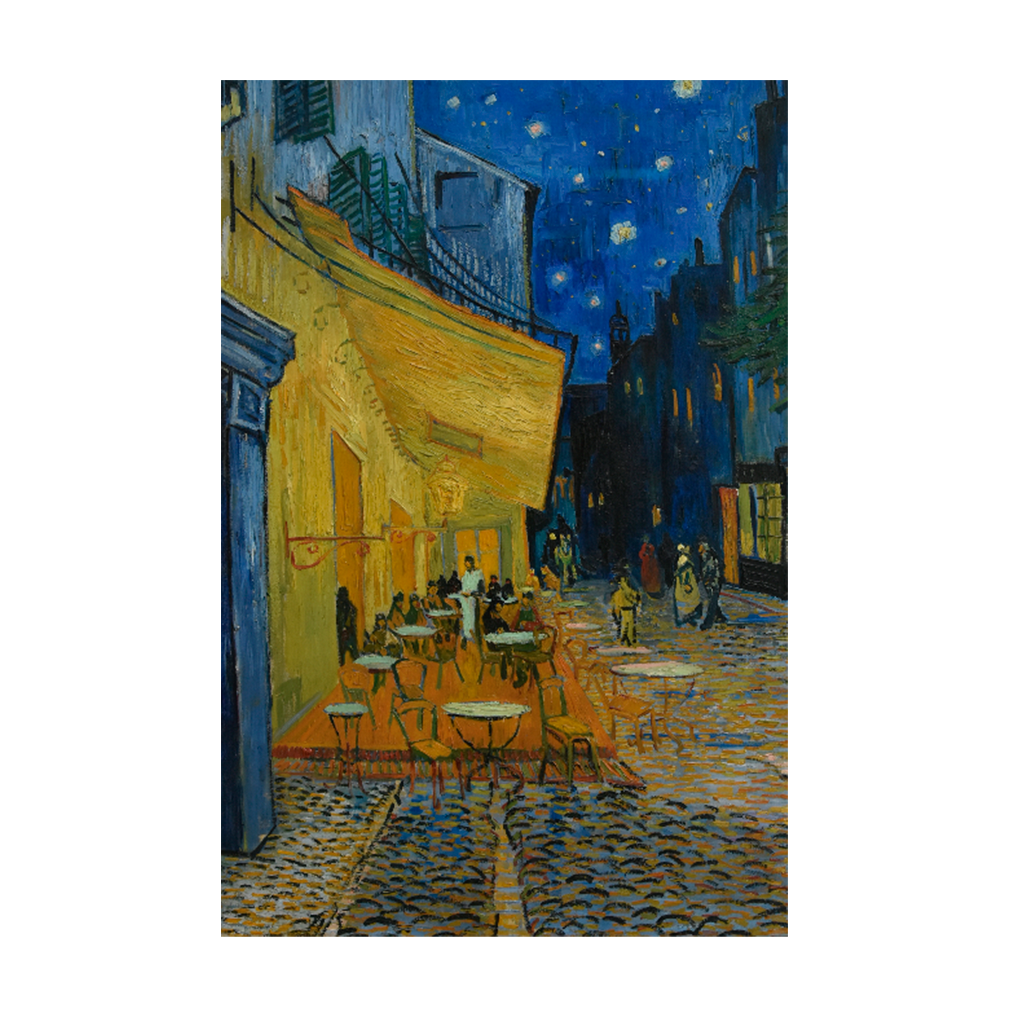 0618 - Quadro Café Terrace at Night  - 1888 - Van Gogh
