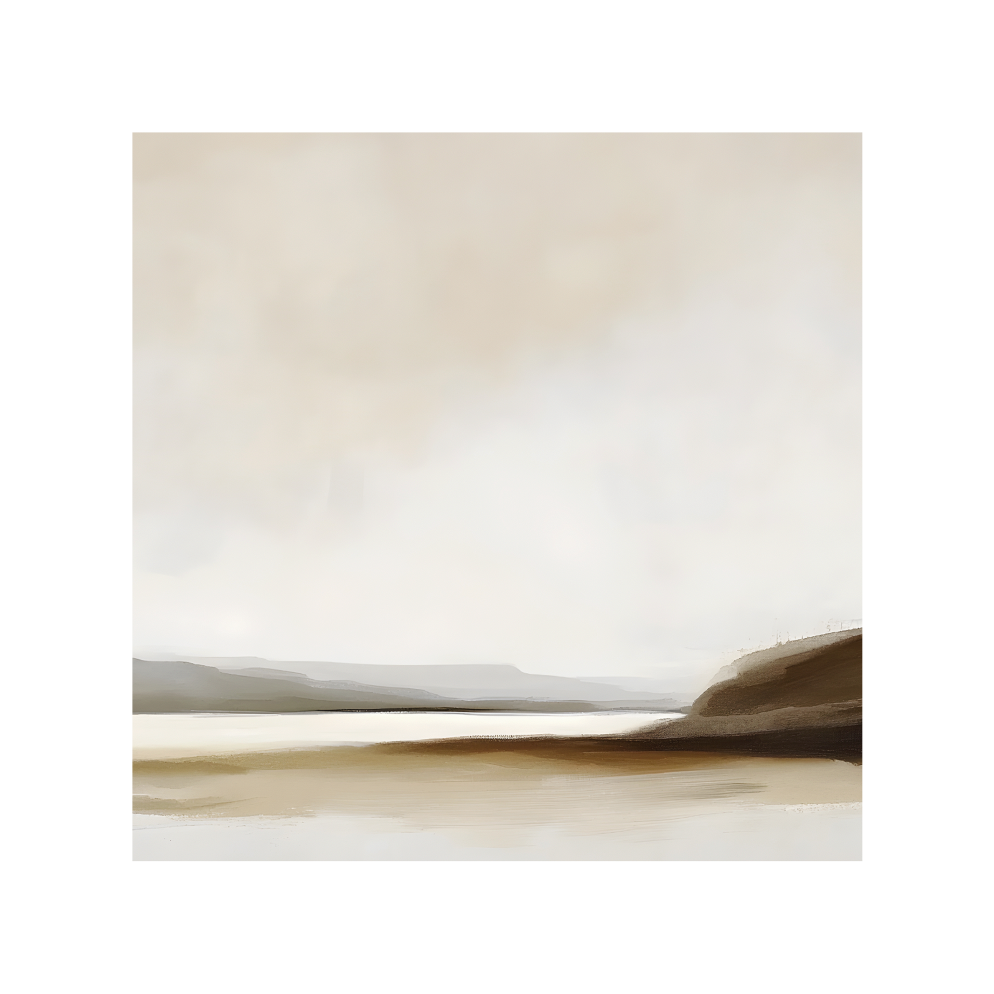 0629 - Quadro Paisagem Leve