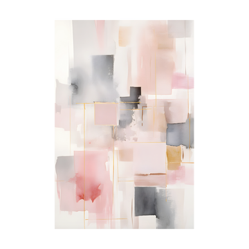 0066 - Quadro Pink Squares