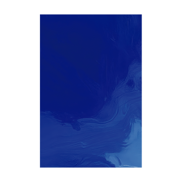 0699 - Quadro Pintura Azul Forte